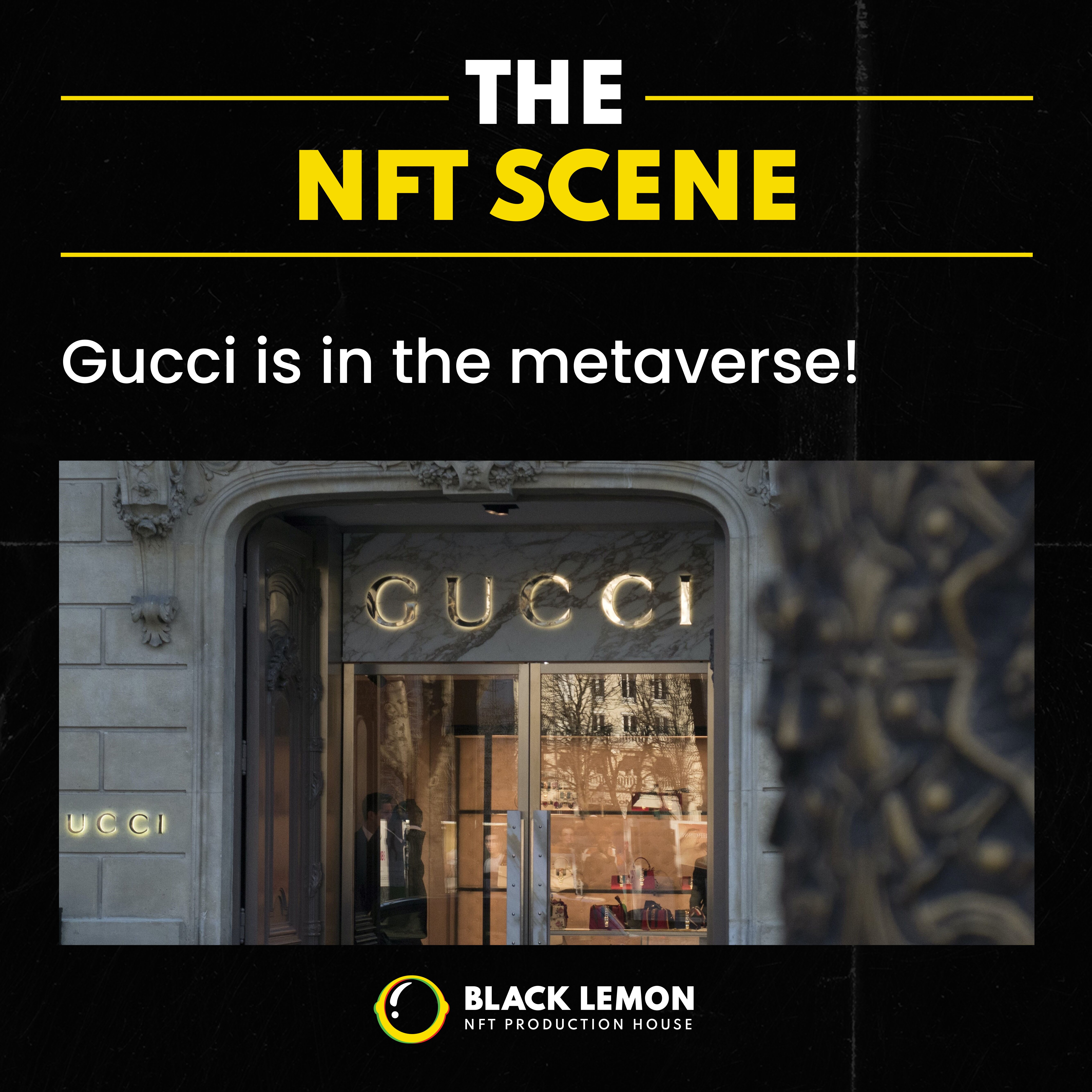 Gucci is in the metaverse! 