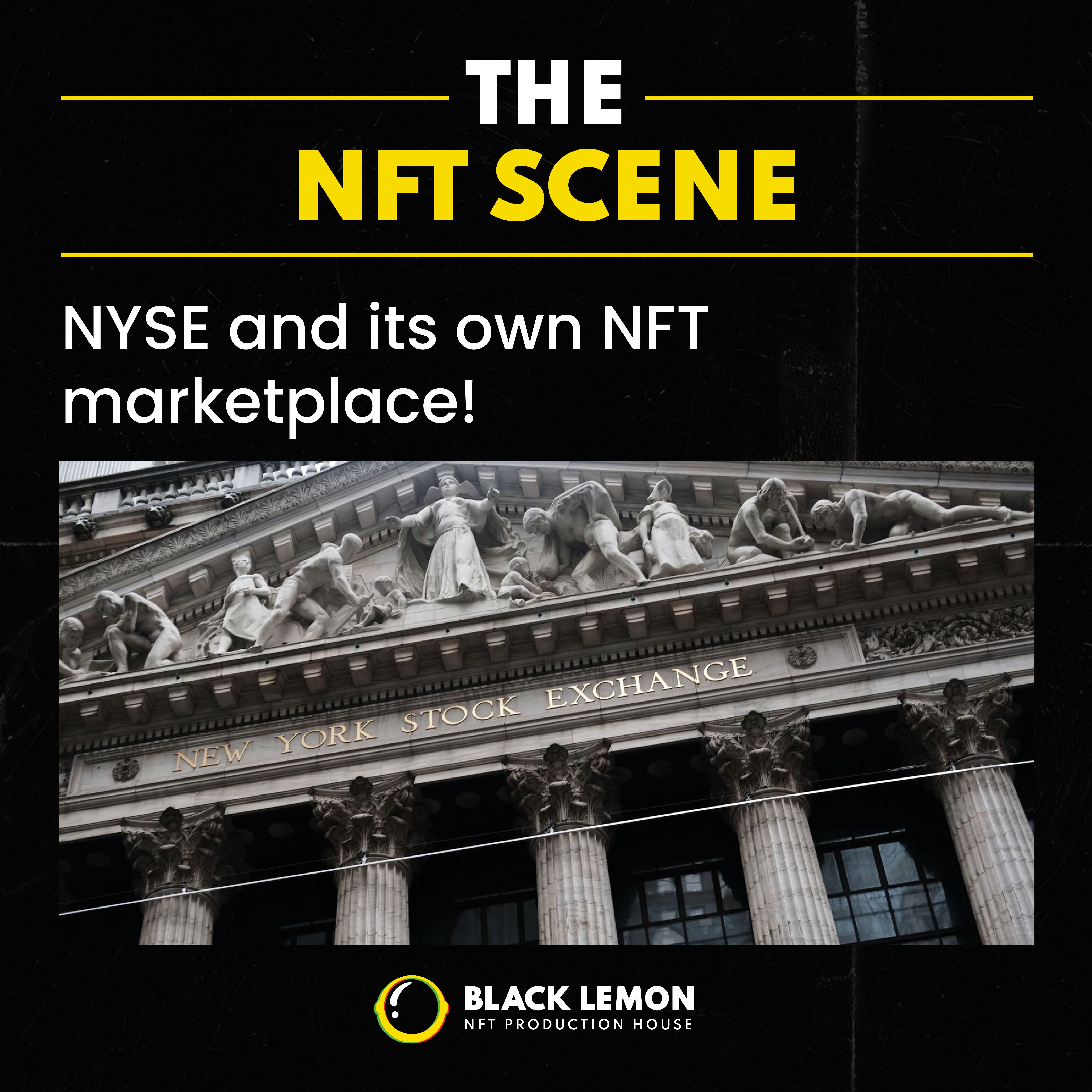 NYSE and its own NFT marketplace! 