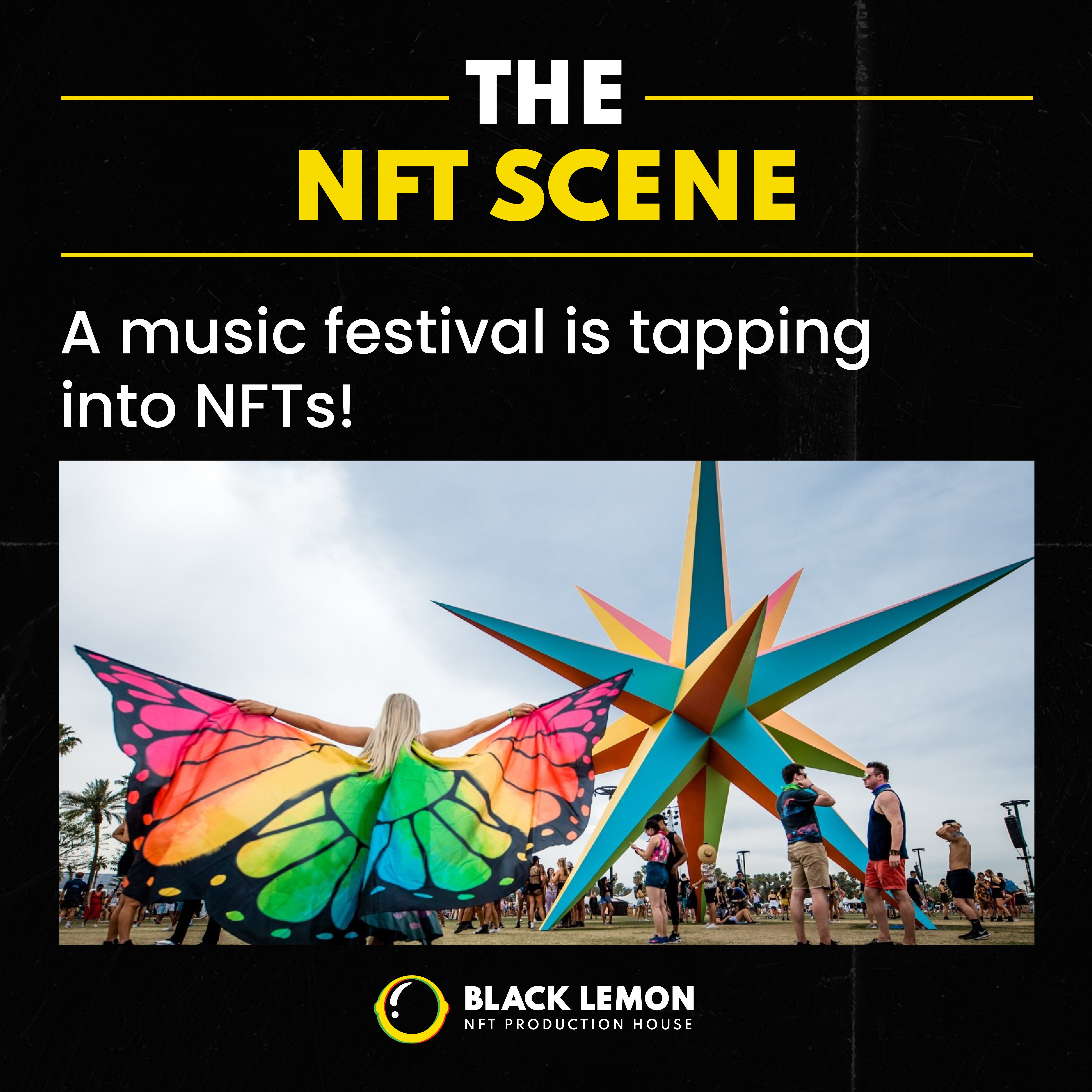 A music festival is tapping into NFTs! 